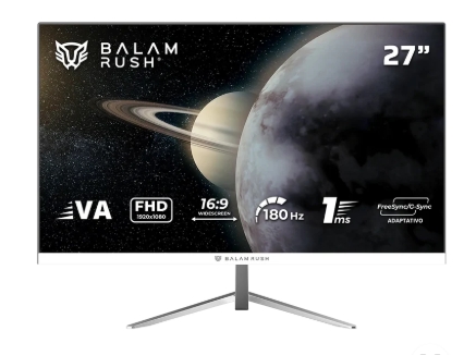 Monitor Gamer Plano 27 Va / Titan Mtg27y Fhd / 180hz/ Legend Blanco, Balam Rush